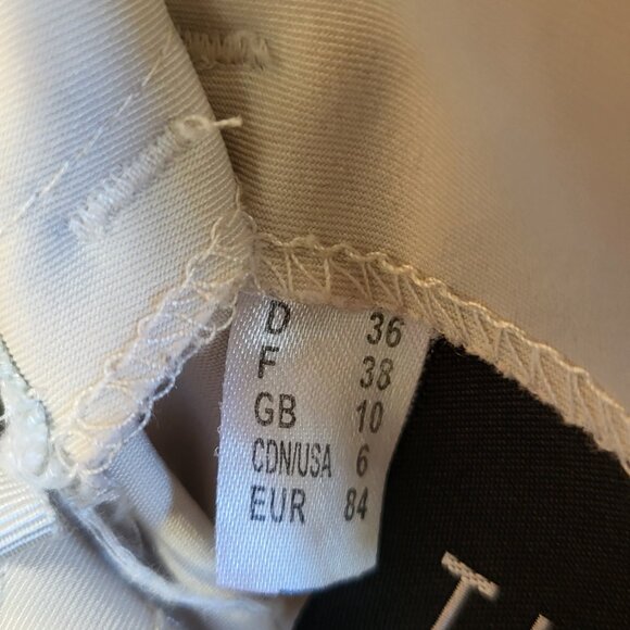 Tuzzi Pants Bundle - cream and mushroom brown - size 6 - Picture 2 of 8